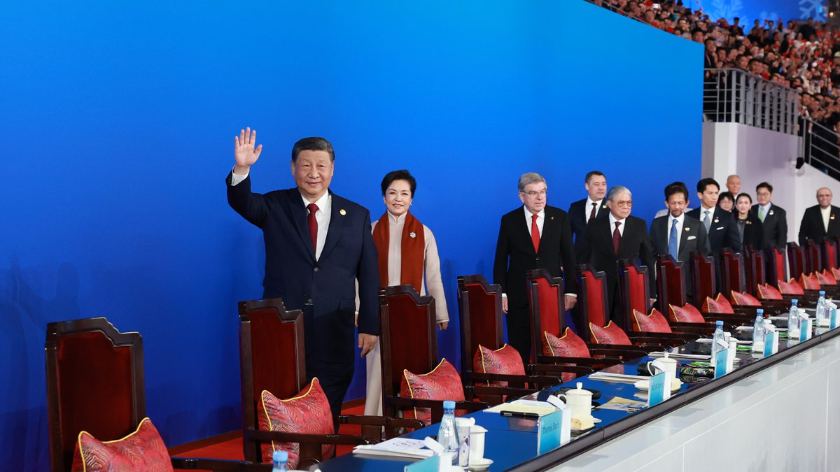 第九屆亞洲冬季運(yùn)動(dòng)會(huì)在哈爾濱隆重開幕 習(xí)近平出席開幕式并宣布本屆亞冬會(huì)開幕